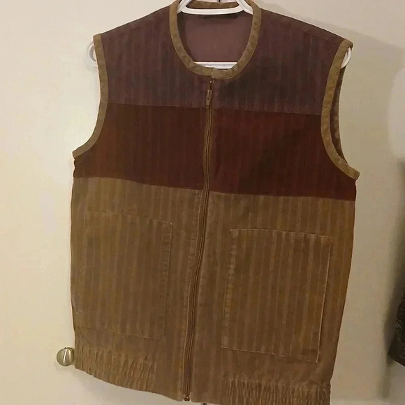 Vintage  Corduroy Vest - Picture 1 of 8